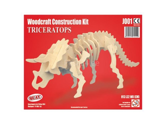 3D puzzle Triceratops