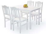Laud Per 120x70 toolidega valge