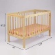 Voodi Jaana 60x120, erinevad toonid